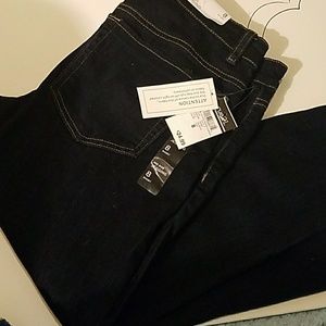 Rue 21 dark blue jeggings nwt size 8 short